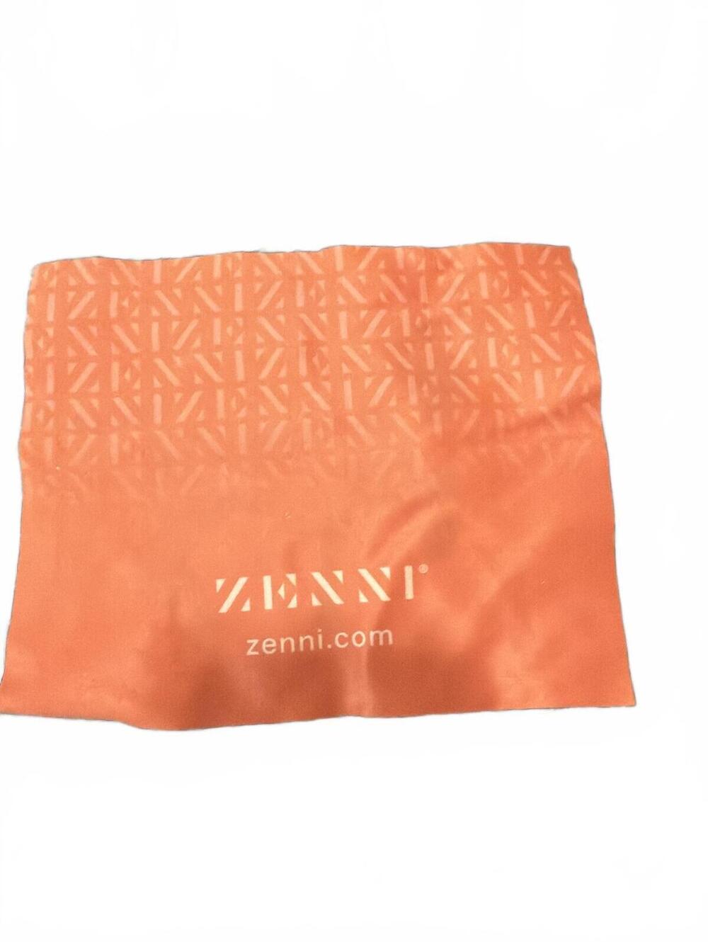 Zenni Eyeglasses Cleaning Cloth Orange Pack of 1